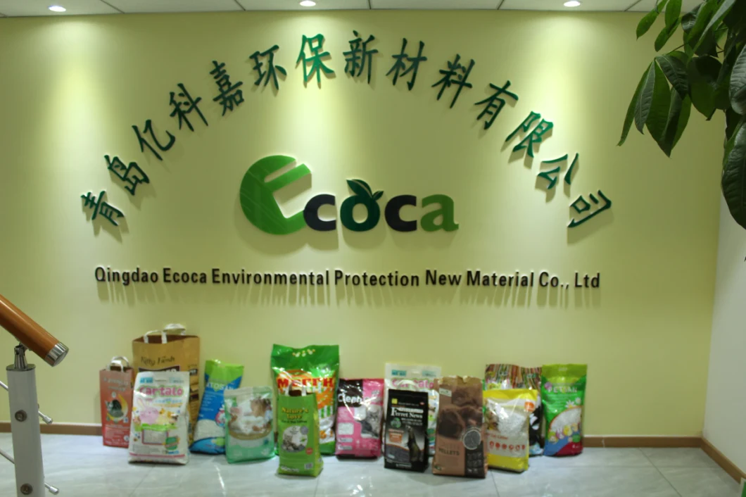 China Quality Factory Wholesale Eco-Friendly Recycled Paper Cat Litter Cleaning Supplies