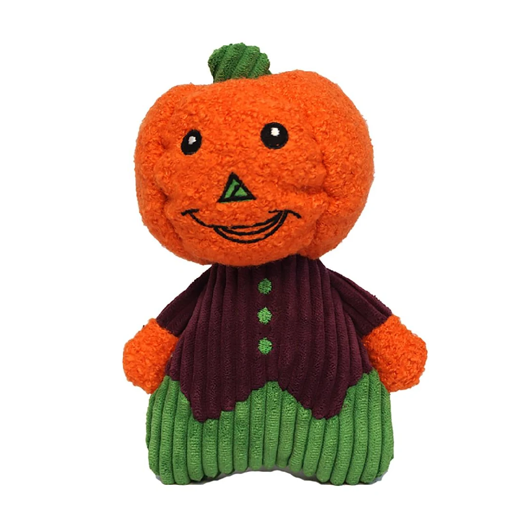 Stuffed Pumpkin Cat Toy/ Halloween Decoration Soft Toys/ Custom Festival Plush Toy